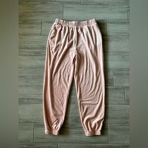 Old Navy Velour Light Pink Jogger Pants